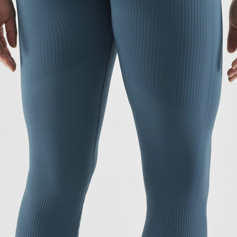 Pantalon Salomon ESSENTIAL SEAMLESS Mujer Azules | EC3247XYU