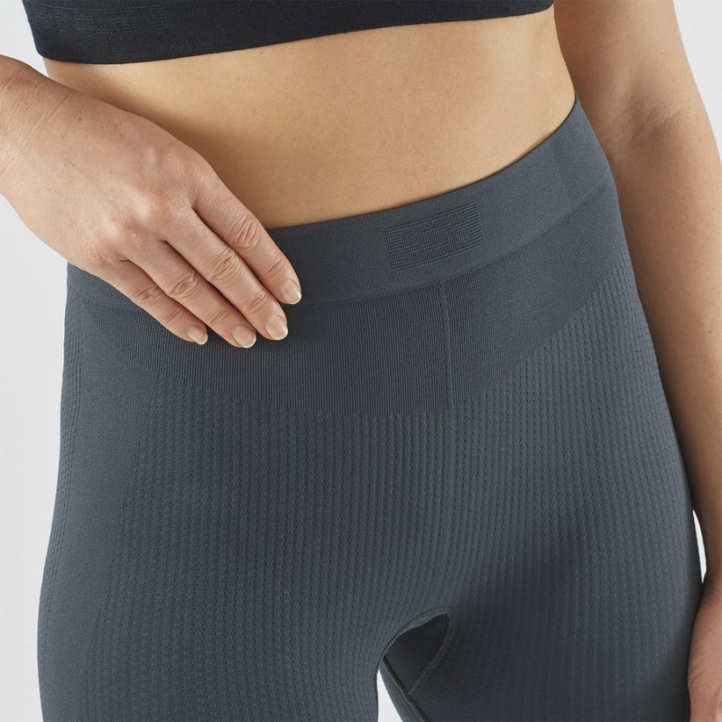 Pantalon Salomon ESSENTIAL SEAMLESS Mujer Negras | EC3248CTV