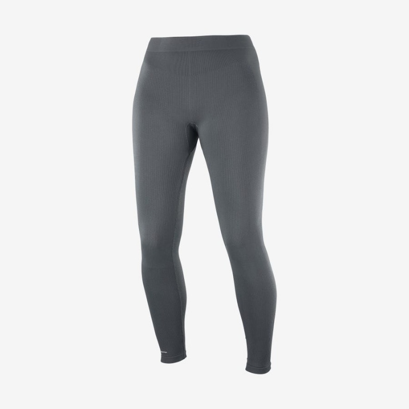 Pantalon Salomon ESSENTIAL SEAMLESS Mujer Negras | EC3248CTV