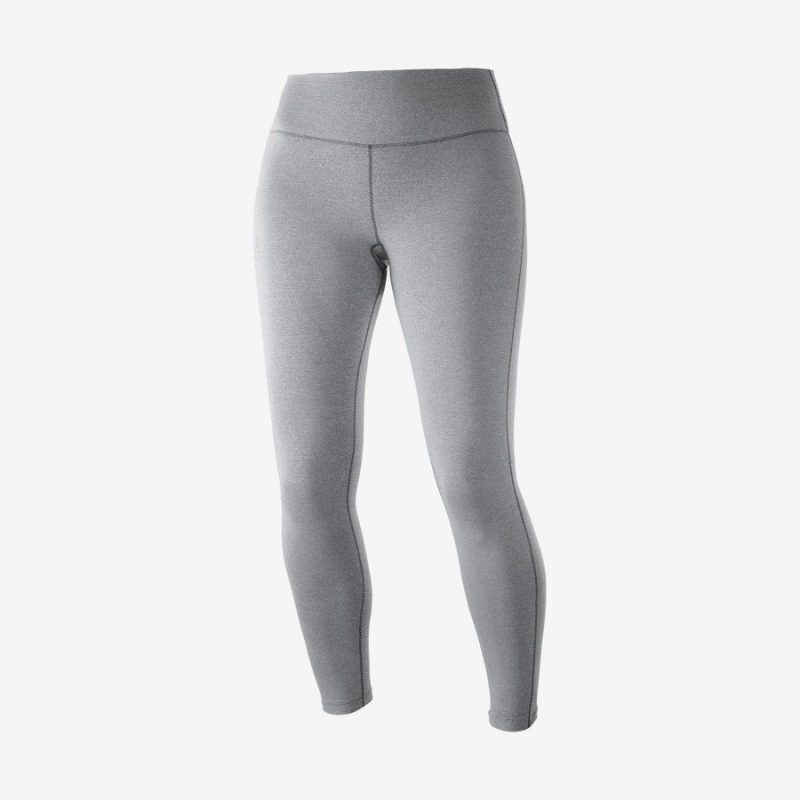 Pantalon Salomon ESSENTIAL WARM Mujer Gris | EC3250BEX