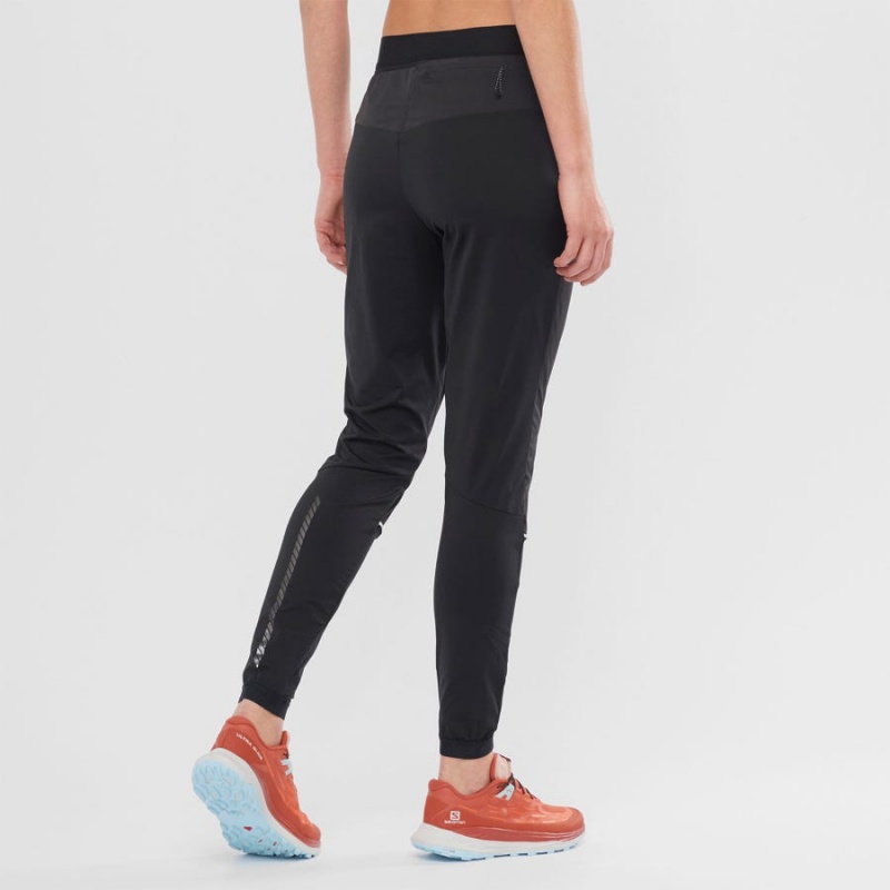 Pantalon Salomon LIGHT SHELL Mujer Negras | EC3239DFM