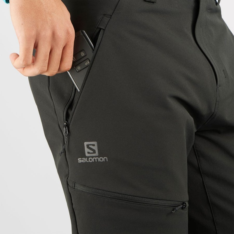 Pantalon Salomon OUTPEAK WARM Hombre Negras | EC2441CTV