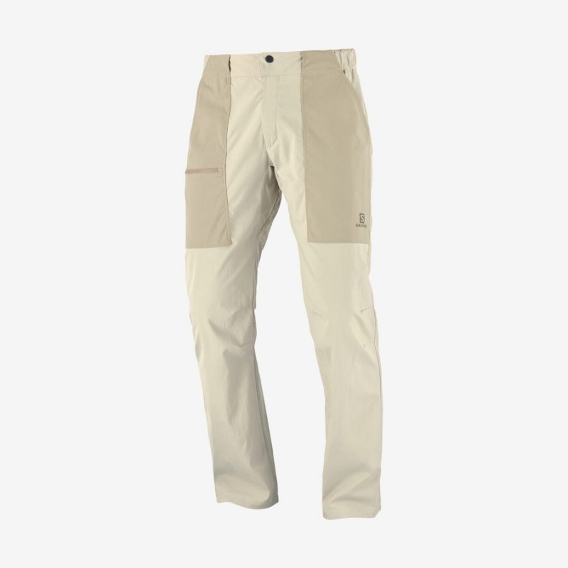 Pantalon Salomon OUTRACK Hombre Marrones | EC2440XYU