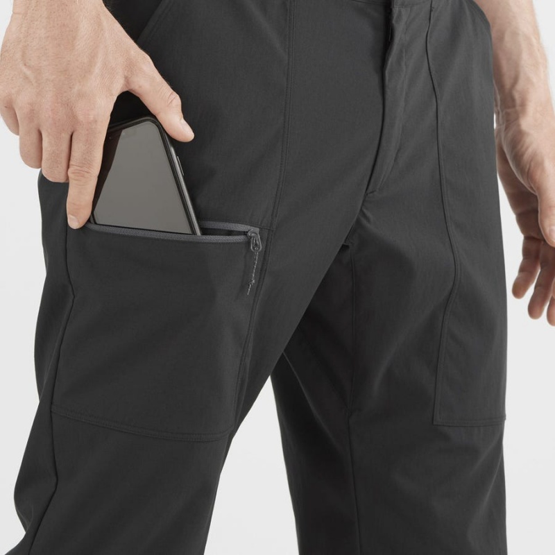 Pantalon Salomon OUTRACK Hombre Negras | EC2438LIS