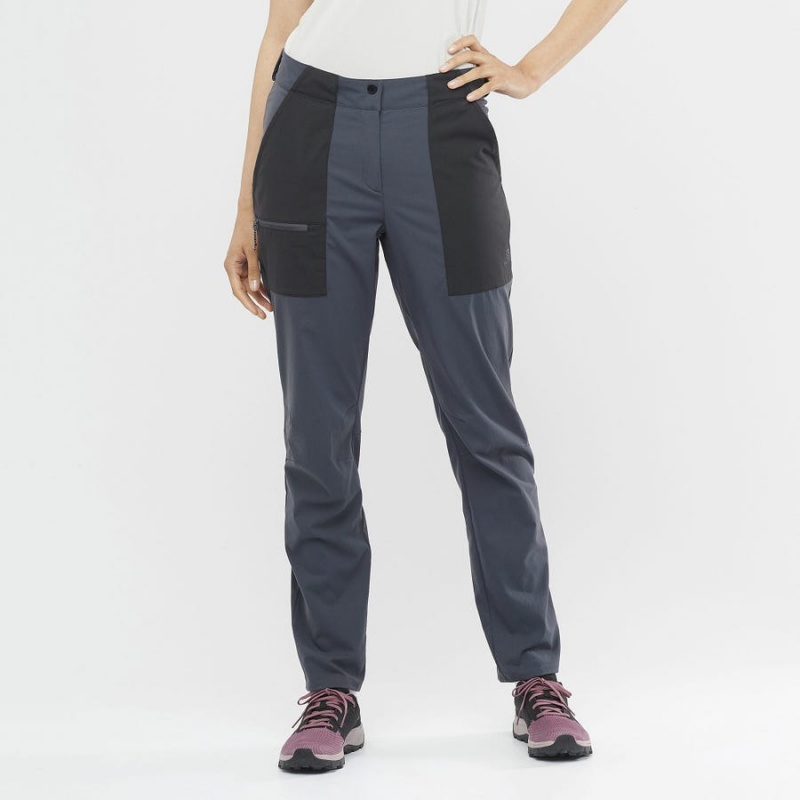 Pantalon Salomon OUTRACK Mujer Gris | EC3240FDN