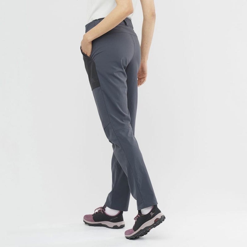 Pantalon Salomon OUTRACK Mujer Gris | EC3240FDN