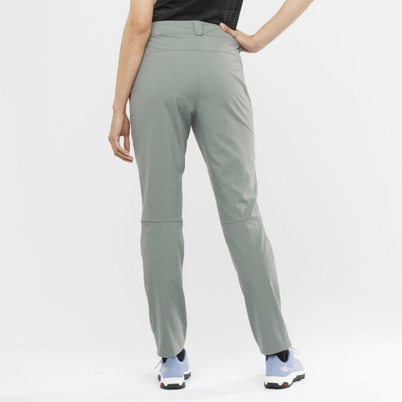 Pantalon Salomon OUTRACK Mujer Verde Oliva | EC3241GSO