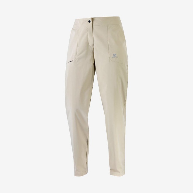 Pantalon Salomon WAYFARER CITY Mujer Blancas | EC3243JPQ