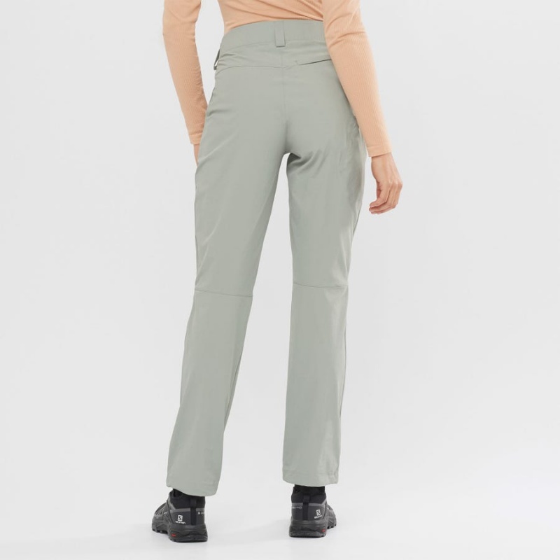 Pantalon Salomon WAYFARER Mujer Gris | EC3228EBC