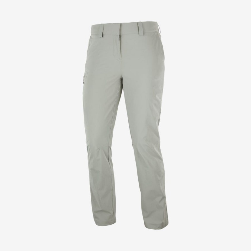 Pantalon Salomon WAYFARER Mujer Gris | EC3228EBC