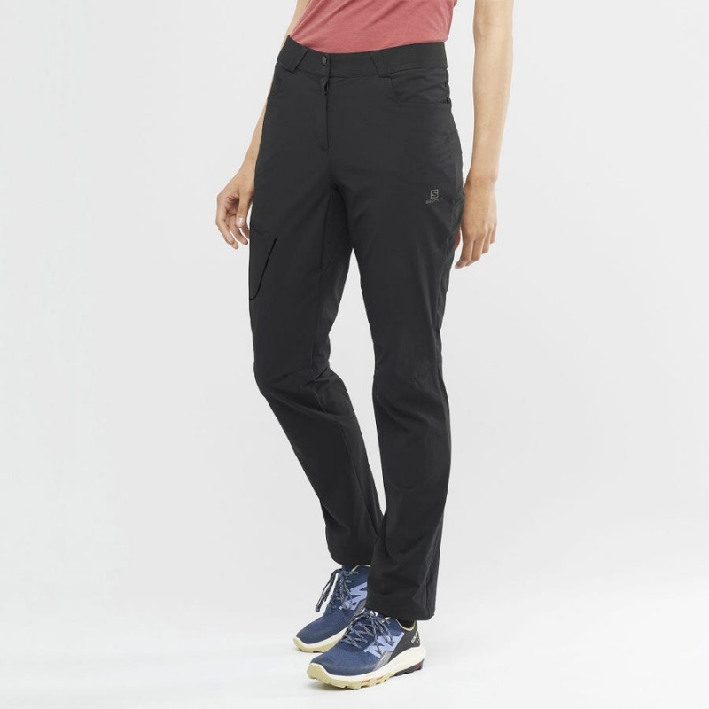 Pantalon Salomon WAYFARER Mujer Negras | EC3236AHK