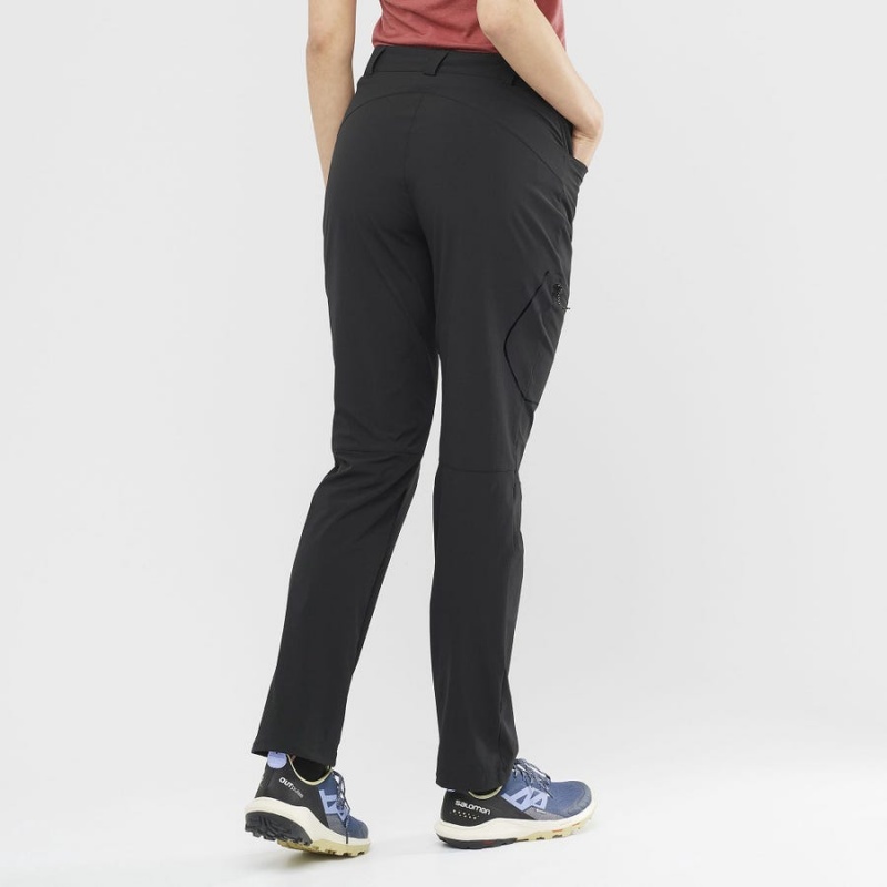 Pantalon Salomon WAYFARER Mujer Negras | EC3236AHK