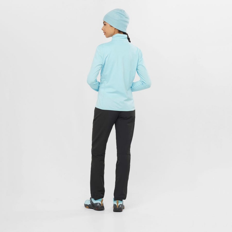 Pantalon Salomon WAYFARER Mujer Verde Menta | EC3227WNB