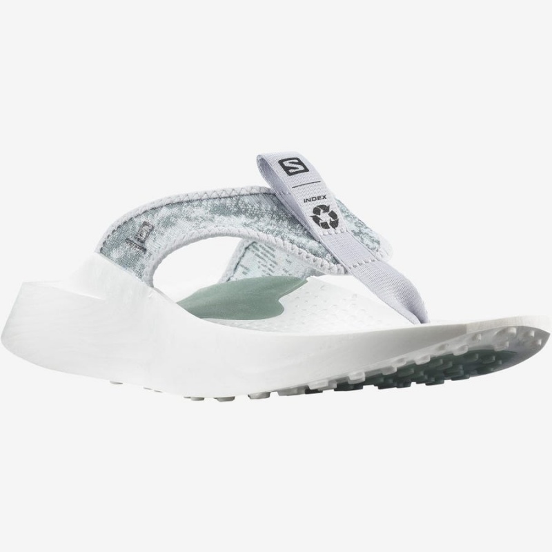 Sandalias Salomon INDEX BREAK Hombre Blancas | EC2234OKI