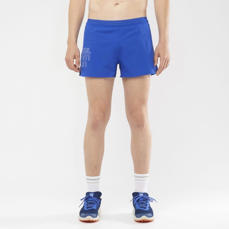 Short Salomon CROSS 3'' Hombre Azules | EC2450TCE