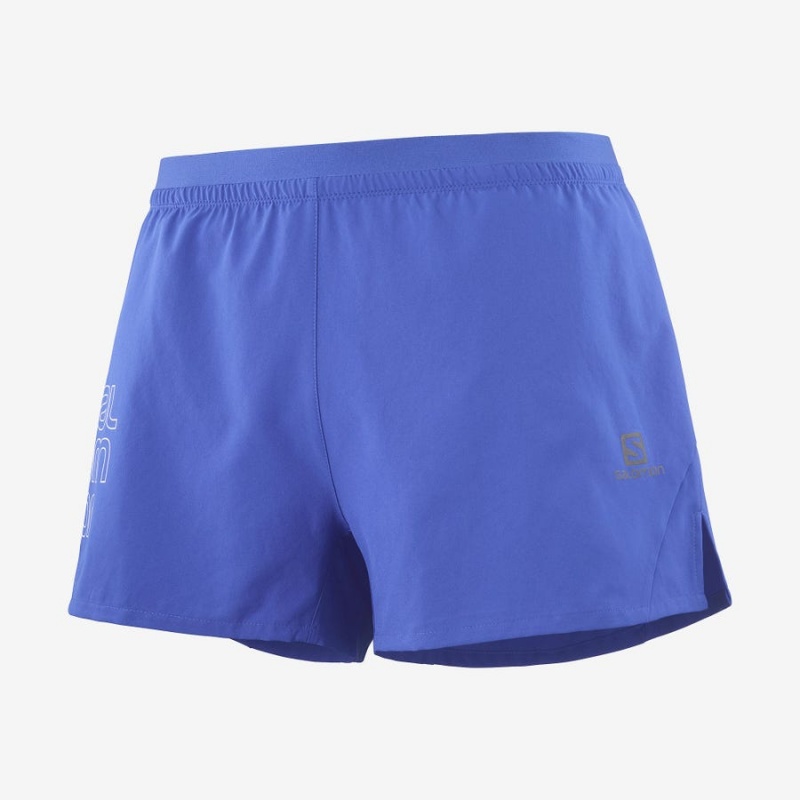 Short Salomon CROSS 3\'\' Hombre Azules | EC2450TCE