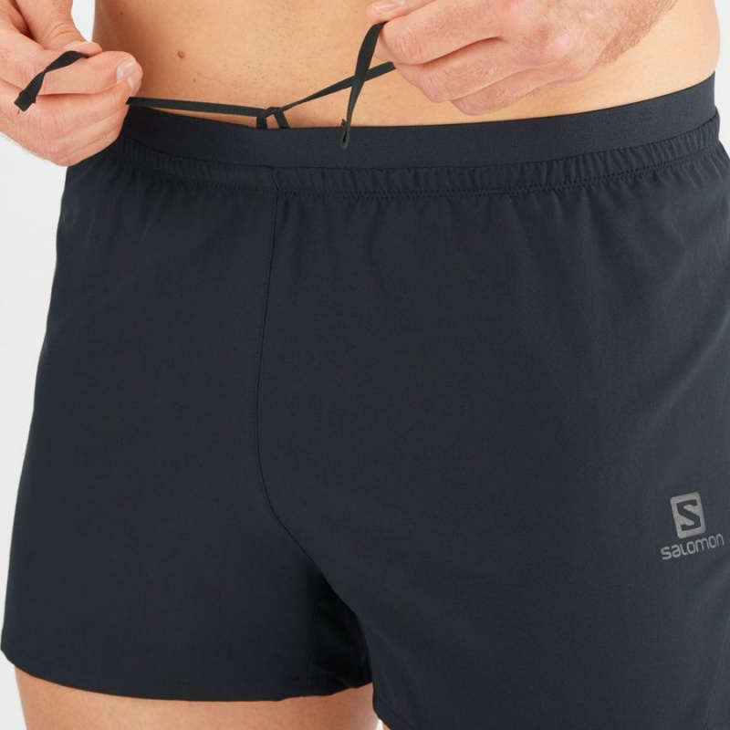 Short Salomon CROSS 3'' Hombre Negras | EC2449RVD