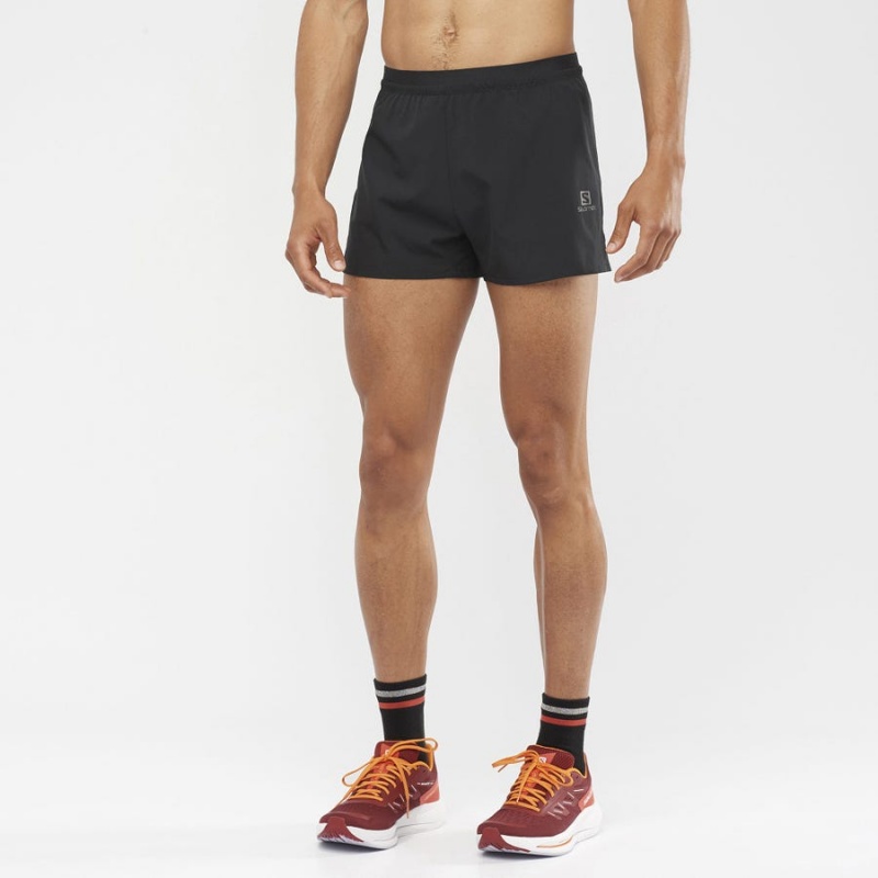 Short Salomon CROSS 3'' Hombre Negras | EC2449RVD