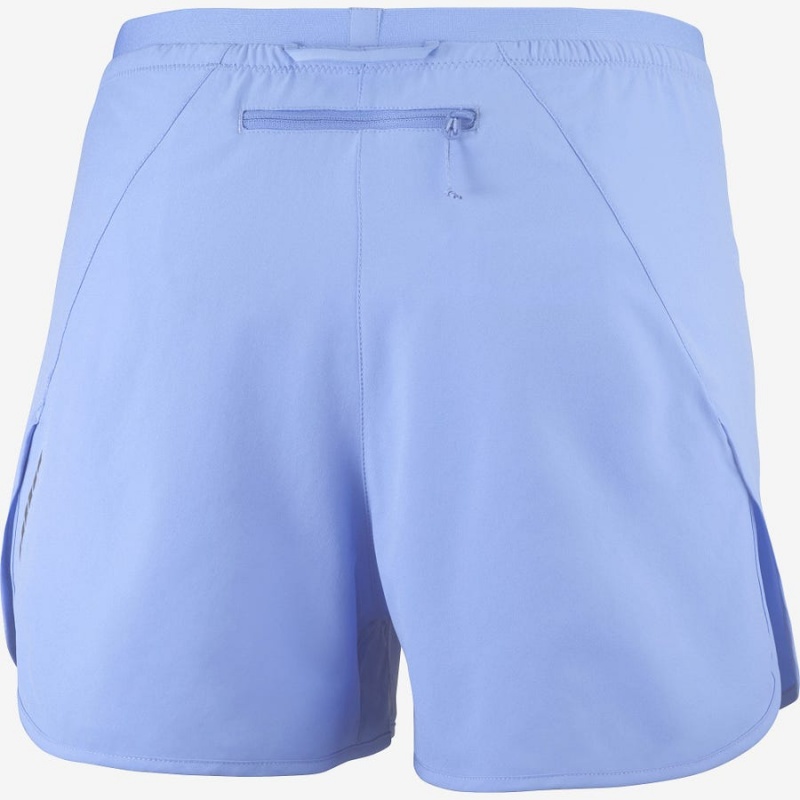 Short Salomon CROSS 3'' Mujer Azules | EC3277MQZ