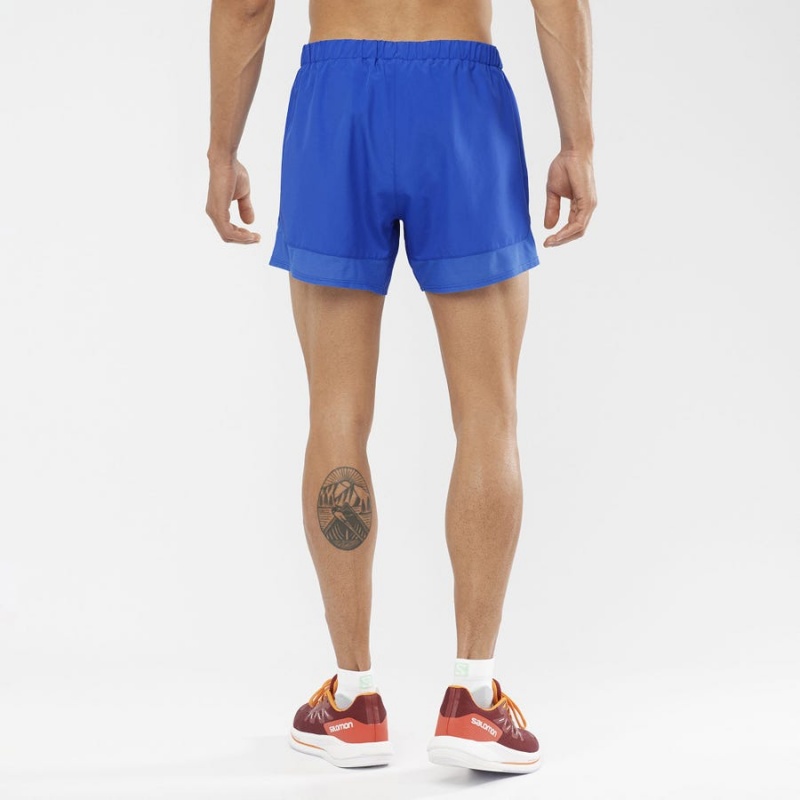 Short Salomon CROSS REBEL 5'' Hombre Azules | EC2448EBC