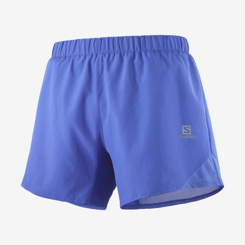 Short Salomon CROSS REBEL 5\'\' Hombre Azules | EC2448EBC