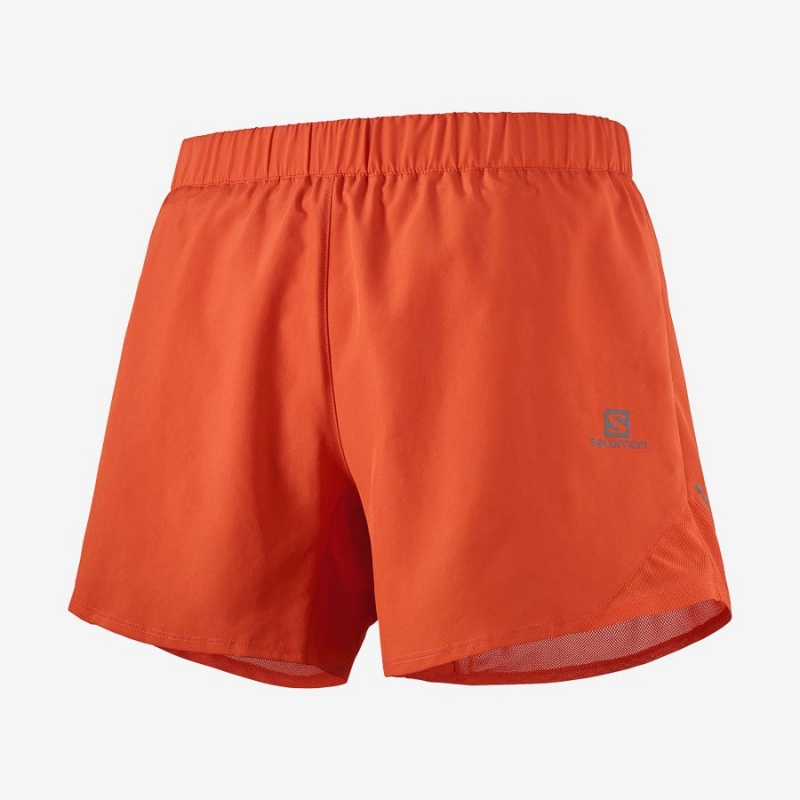 Short Salomon CROSS REBEL 5\'\' Hombre Naranjas | EC2446QMA