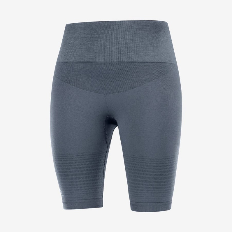 Short Salomon ESSENTIAL MOVE ON SEAMLESS Mujer Gris | EC3258FDN