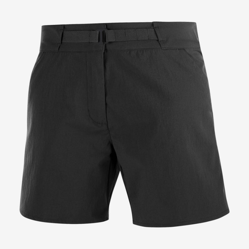 Short Salomon OUTRACK Mujer Negras | EC3263SGL