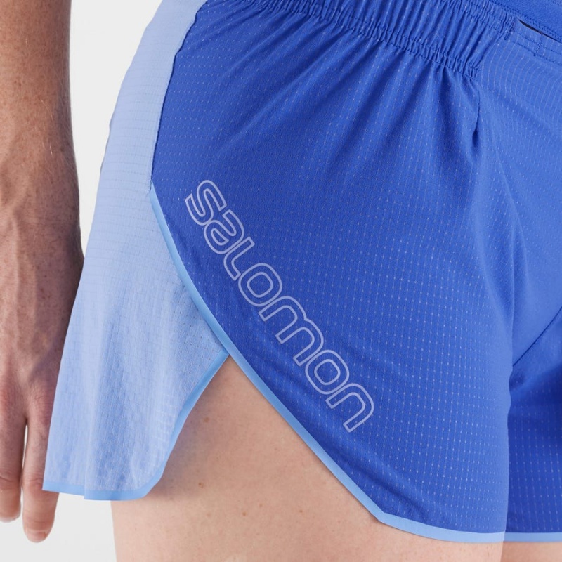 Short Salomon SENSE AERO 3'' Mujer Azules | EC3286OKI