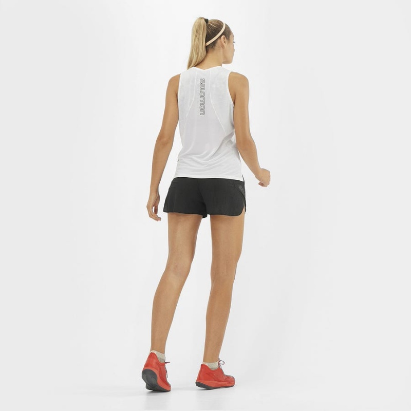 Short Salomon SENSE AERO 3'' Mujer Negras | EC3285ILH