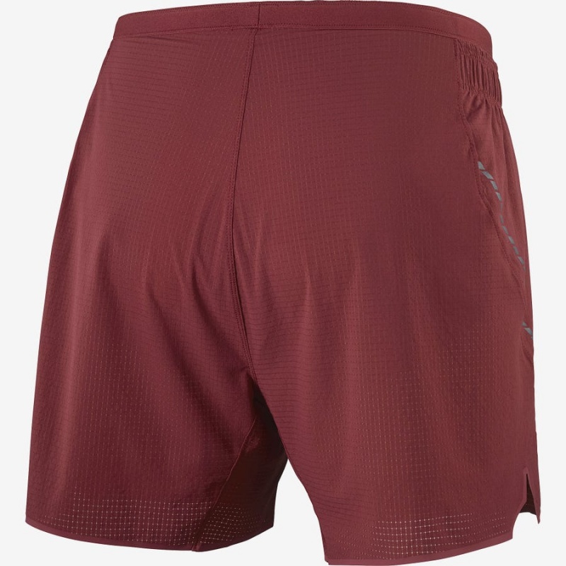 Short Salomon SENSE AERO 5'' Hombre Rojas | EC2469VRW