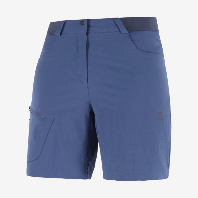 Short Salomon WAYFARER Mujer Azul Marino | EC3266GSO