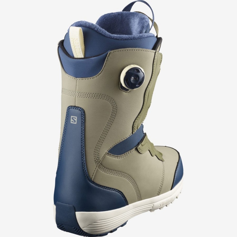 Ski Boots Salomon IVY BOA Mujer Verde Oliva | EC3536NWY