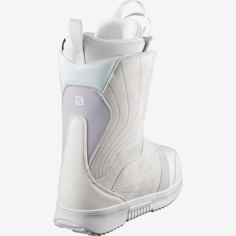 Ski Boots Salomon PEARL BOA WHITE Mujer Blancas | EC3562BEX