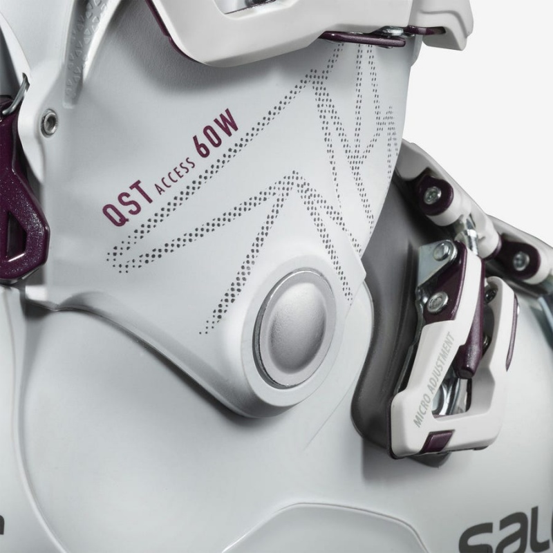 Ski Boots Salomon QST ACCESS 60 Mujer Blancas | EC3546OKI