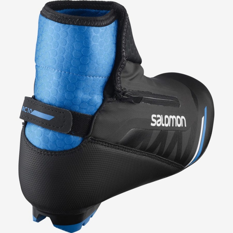 Ski Boots Salomon RC10 NOCTURNE PILOT Hombre Negras Azules | EC2772FDN