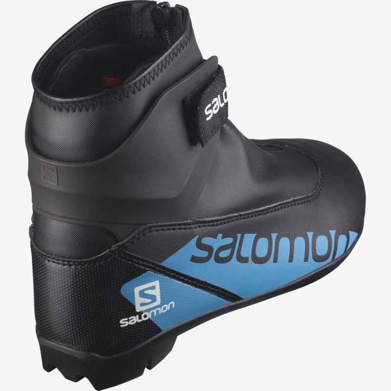 Ski Boots Salomon R/COMBI JUNIOR PROLINK Niños Negras Azules | EC3605GSO