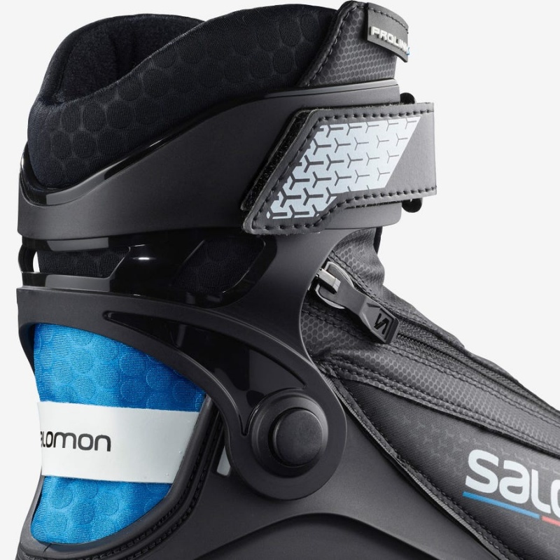 Ski Boots Salomon R/PROLINK Mujer Negras Azules | EC3574AHK