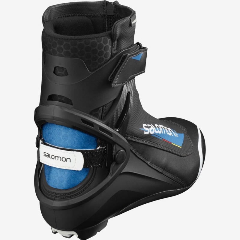 Ski Boots Salomon RS8 PILOT Hombre Negras Azules | EC2771DFM