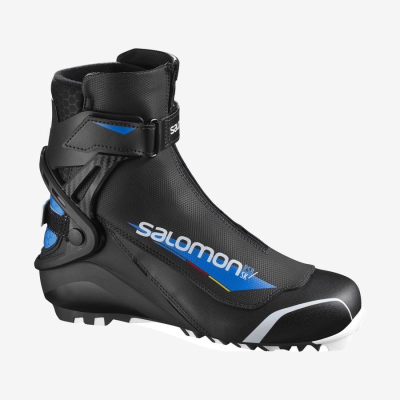 Ski Boots Salomon RS8 PILOT Hombre Negras Azules | EC2771DFM