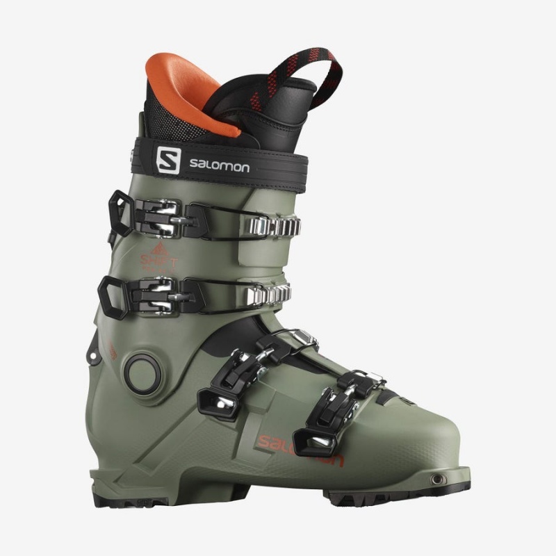 Ski Boots Salomon SHIFT PRO 80T AT Niños Verde Oliva | EC3625JPQ