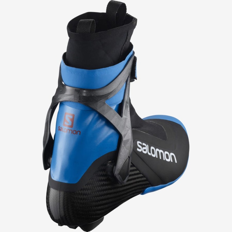 Ski Boots Salomon S/LAB CARBON SKATE PROLINK Mujer Negras Azules | EC3564MQZ