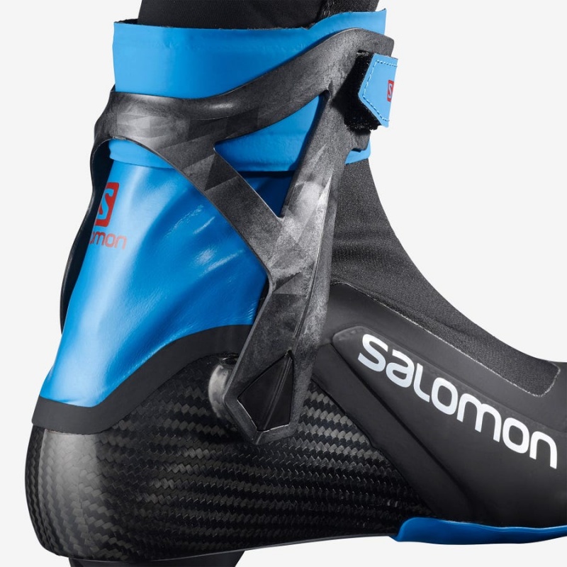 Ski Boots Salomon S/LAB CARBON SKATE PROLINK Mujer Negras Azules | EC3564MQZ