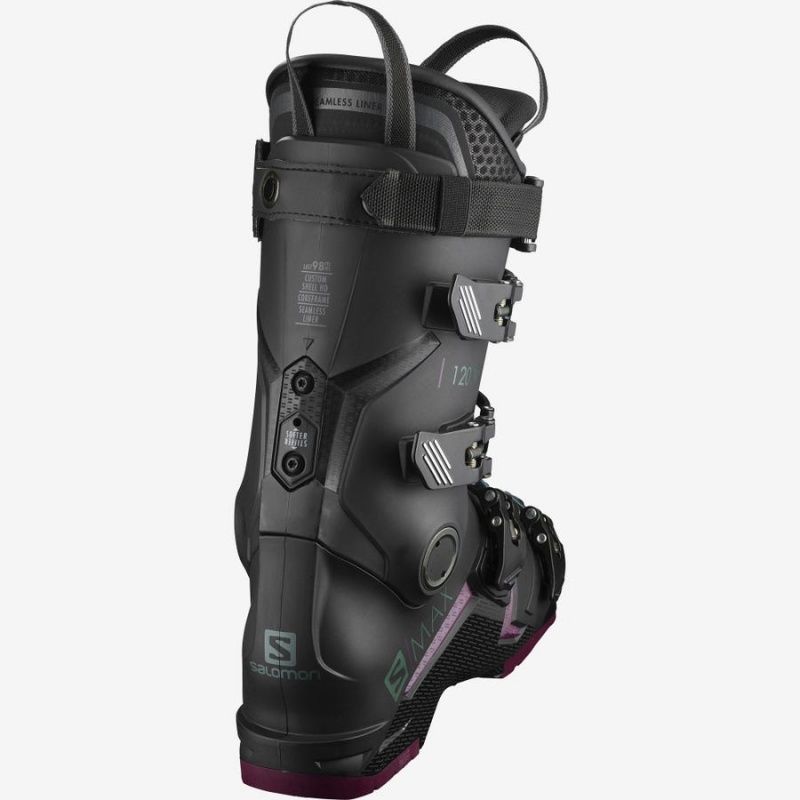 Ski Boots Salomon S/MAX 120 Mujer Negras | EC3560CTV