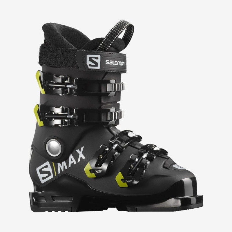 Ski Boots Salomon S/MAX 60 RT Niños Negras Verde | EC3618WNB