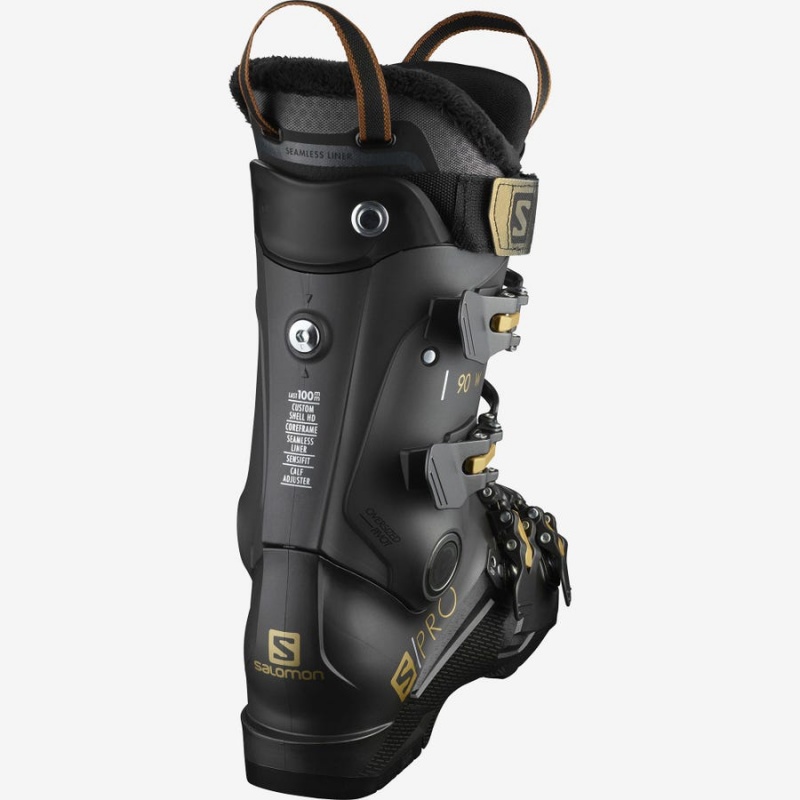 Ski Boots Salomon S/PRO 90 Mujer Negras | EC3554HAP