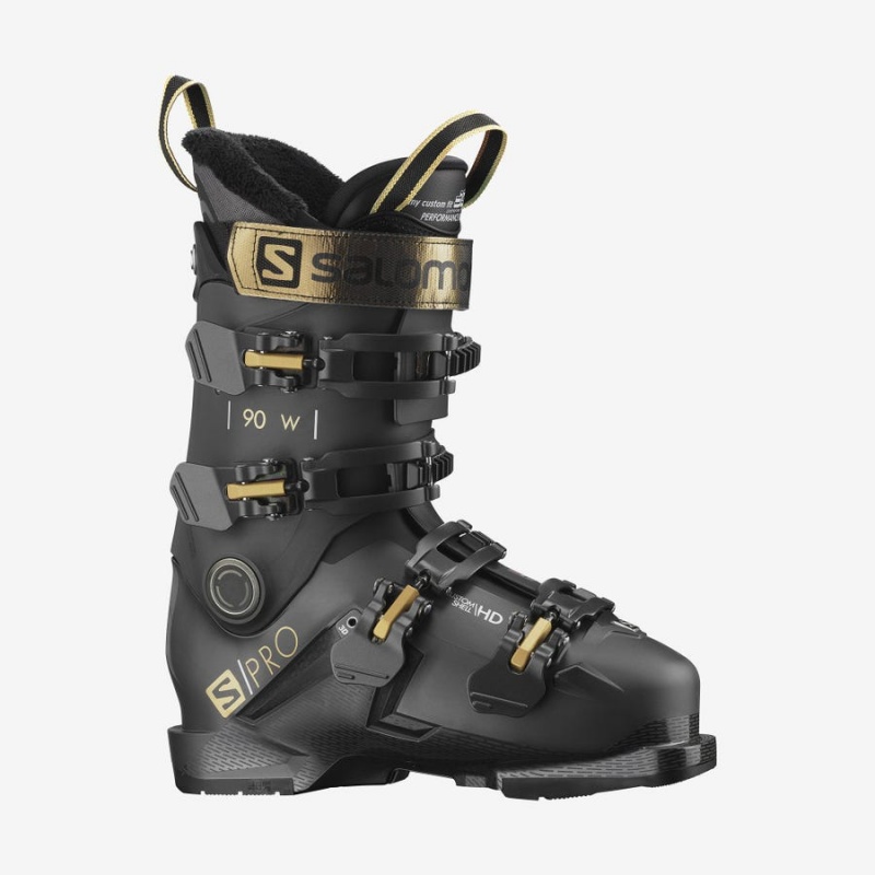 Ski Boots Salomon S/PRO 90 Mujer Negras | EC3554HAP