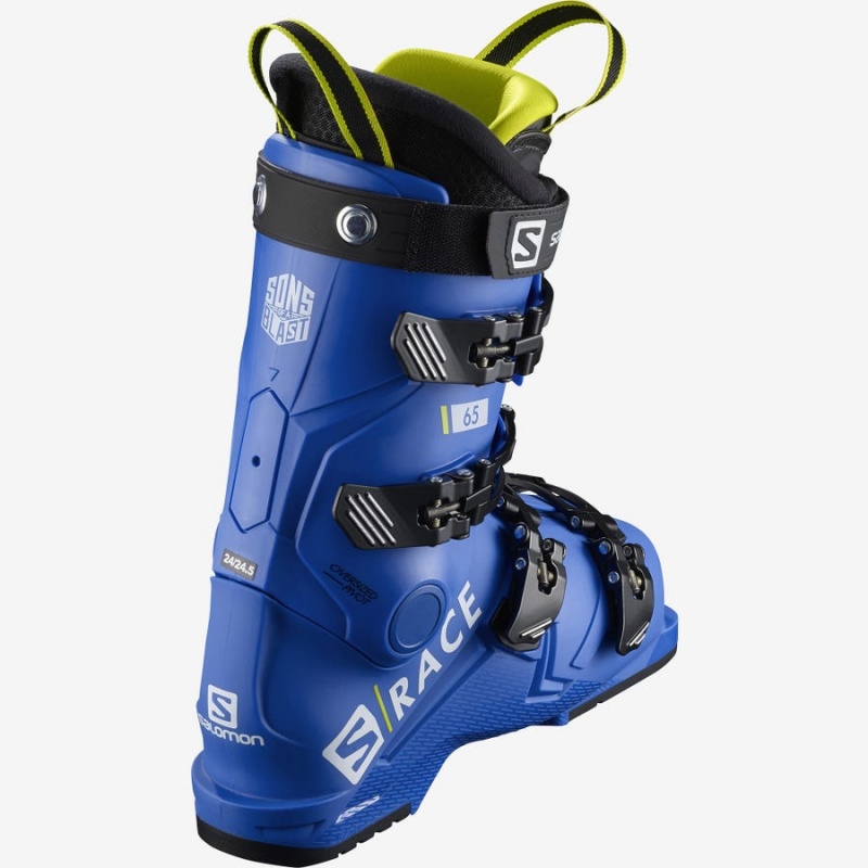 Ski Boots Salomon S/RACE 65 Niños Azules | EC3621DFM