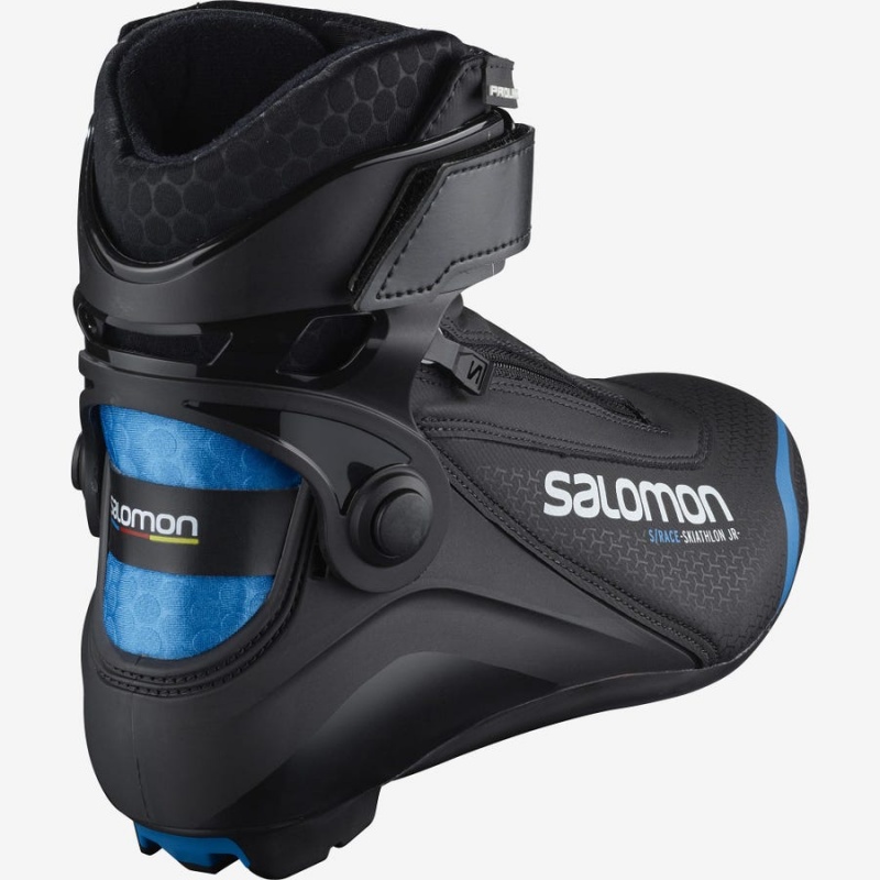 Ski Boots Salomon S/RACE SKIATHLON JUNIOR PROLINK Niños Negras Azules | EC3606HAP