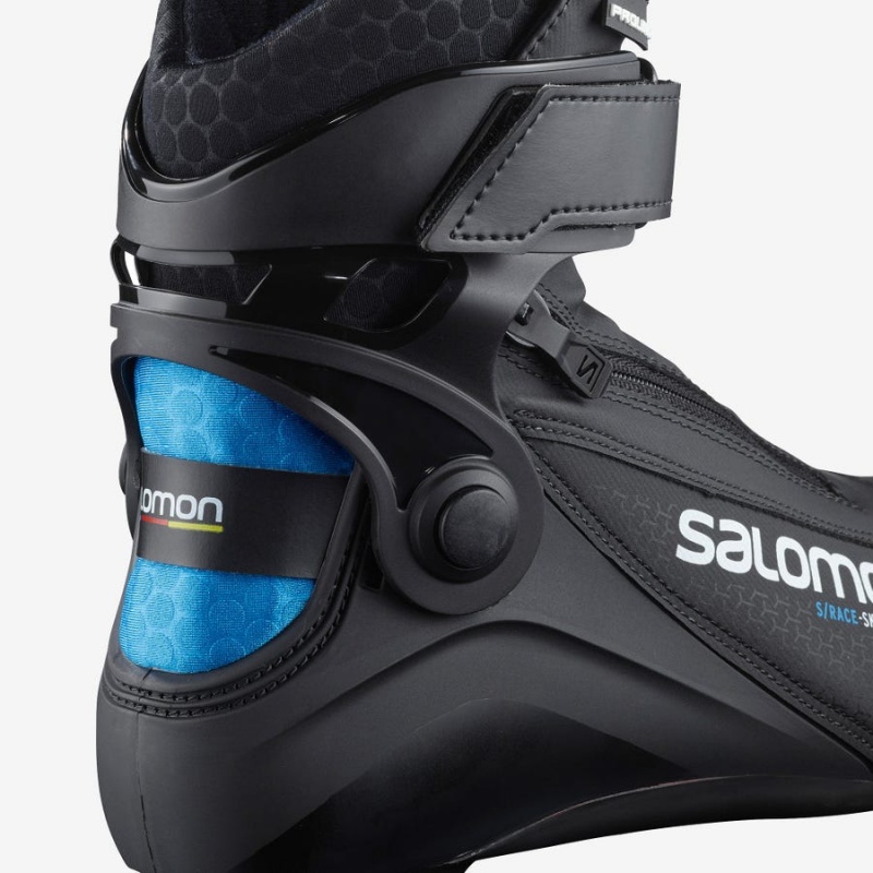 Ski Boots Salomon S/RACE SKIATHLON JUNIOR PROLINK Niños Negras Azules | EC3606HAP